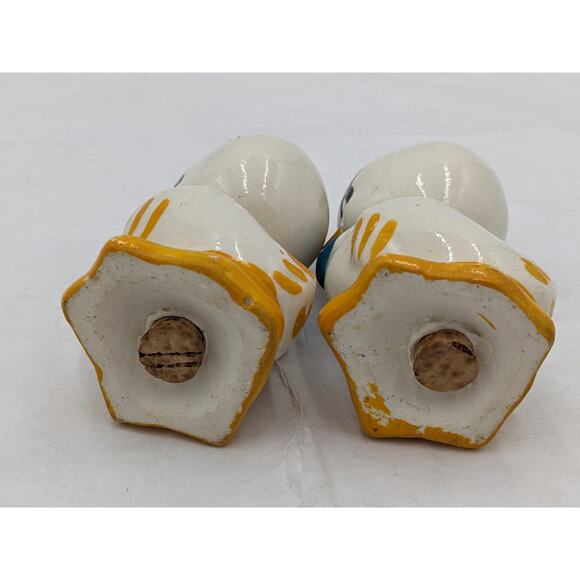 Vintage Duckling Little Chicks Salt Pepper Shaker Pair Set Adorable - Picture 7 of 10